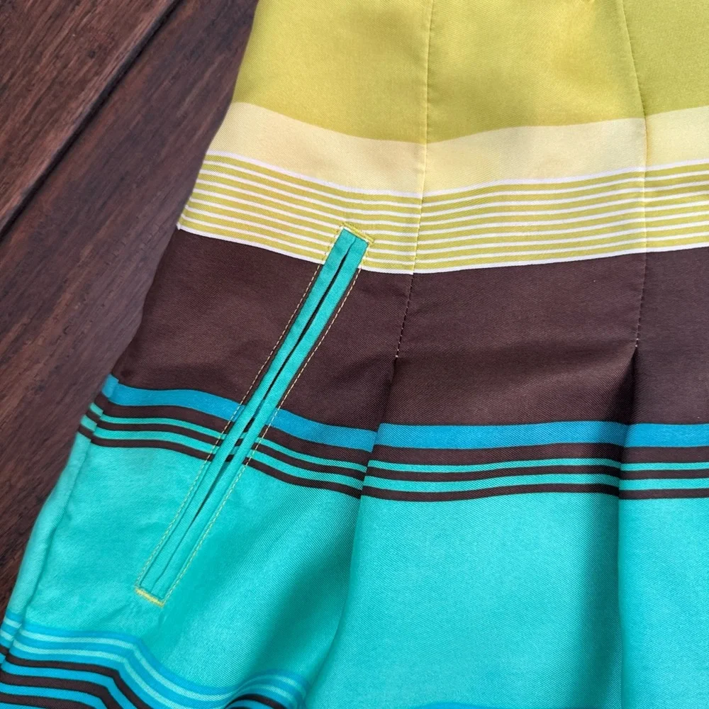 Banana Republic Resort Midi Pleated Skirt Resort Wear